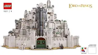 LEGO Icons 11377 The Lord of the Rings: Minas Tirith building instructions