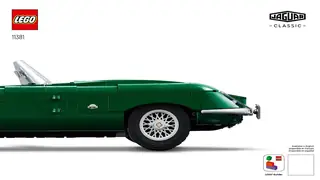 LEGO Icons 11381 Jaguar E-Type building instructions