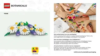 LEGO Botanicals 11508 Daisies building instructions