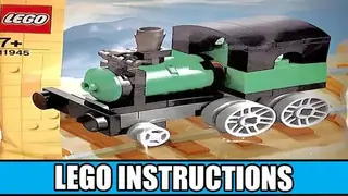 LEGO Creator 11945 Steam Locomotive building instructions