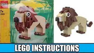 LEGO Creator 11955 Lion building instructions