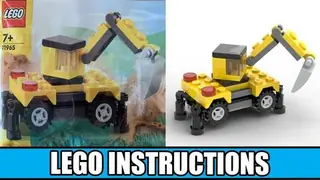 LEGO Creator 11965 Excavator building instructions