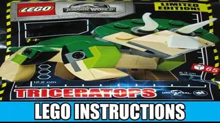LEGO 122006 Jurassic World - Triceratops - Magazine Gift building instructions
