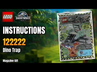LEGO 122222 Jurassic World - Dino Trap - Magazine Gift building instructions