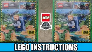 LEGO Jurassic World 122328 Owen with Jetpack building instructions