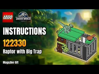 LEGO Jurassic World 122330 Raptor with Trap building instructions