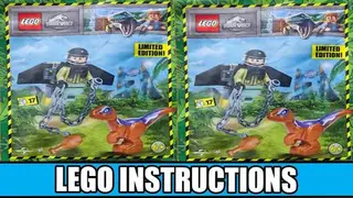 LEGO Jurassic World 122332 Jetpack-Ranger & Raptor building instructions