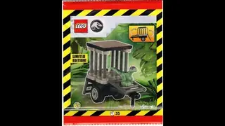 LEGO Jurassic World 122502 Owen with Cage and Raptor building instructions