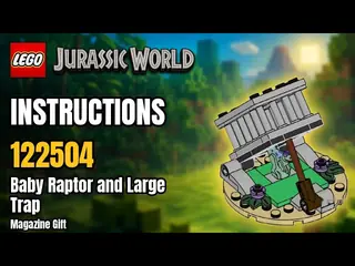 LEGO Jurassic World 122504 Raptor and Trap building instructions