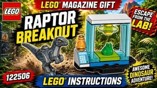 LEGO Jurassic World 122506 Raptor Breakout building instructions