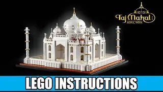 LEGO Architecture 21056 Taj Mahal building instructions