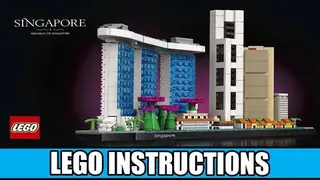 LEGO Architecture 21057 Singapore building instructions