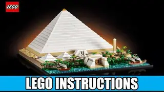 LEGO Architecture 21058 The Great Pyramid of Giza building instructions