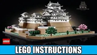 LEGO Architecture 21060 Himeji Castle building instructions
