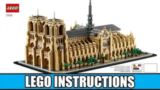 LEGO Architecture 21061 Notre-Dame de Paris building instructions