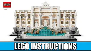 LEGO Architecture 21062 Trevi Fountain building instructions