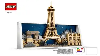LEGO Architecture 21064 Paris - City of Love building instructions