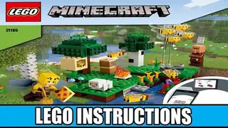 LEGO Minecraft 21165 The Bee Farm building instructions