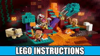 LEGO Minecraft 21168 The Warped Forest building instructions