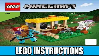 LEGO Minecraft 21171 The Horse Stable building instructions