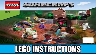 LEGO Minecraft 21176 The Jungle Abomination building instructions