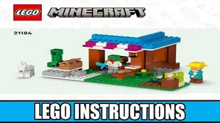 LEGO Minecraft 21184 The Bakery building instructions