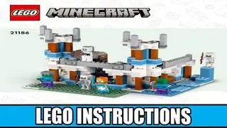 LEGO Minecraft 21186 The Ice Castle building instructions
