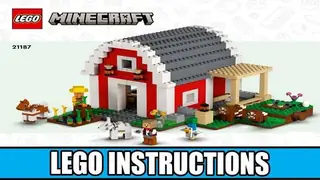 LEGO Minecraft 21187 The Red Barn building instructions