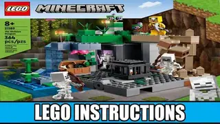 LEGO Minecraft 21189 The Skeleton Dungeon building instructions
