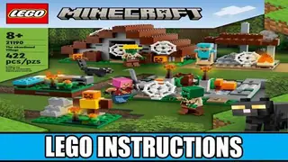LEGO Minecraft 21190 The Abandoned Village building instructions