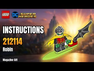 LEGO DC 212114 Robin building instructions