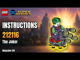 LEGO DC 212116 The Joker building instructions