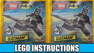 LEGO DC 212326 Batman with Jet building instructions