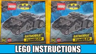 LEGO DC 212328 Batmobile Tumbler building instructions