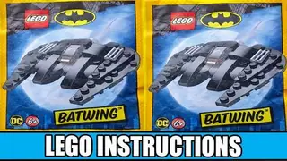 LEGO DC 212329 Batwing building instructions
