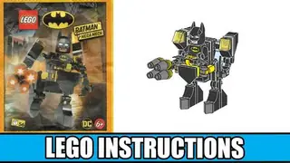 LEGO DC 212401 Batman and Mega Mech building instructions