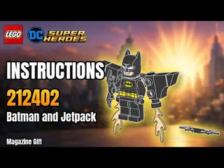 LEGO DC 212402 Batman with Jetpack building instructions