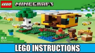 LEGO Minecraft 21241 The Bee Cottage building instructions