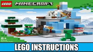LEGO Minecraft 21243 The Frozen Peaks building instructions