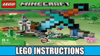 LEGO Minecraft 21244 The Sword Outpost building instructions
