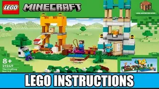 LEGO Minecraft 21249 The Crafting Box 4.0 building instructions