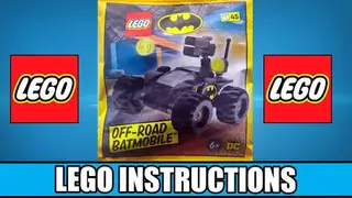 LEGO DC 212501 Off-road Batmobile building instructions