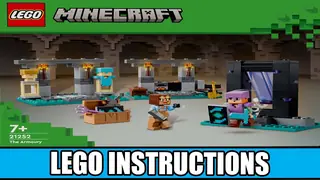 LEGO Minecraft 21252 The Armory building instructions