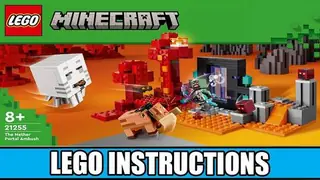 LEGO Minecraft 21255 The Nether Portal Ambush building instructions