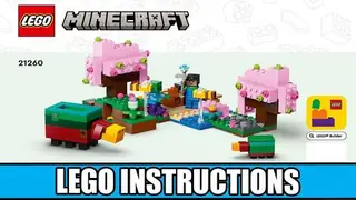 LEGO Minecraft 21260 The Cherry Blossom Garden building instructions