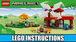 LEGO Minecraft 21262 The Windmill Farm building instructions