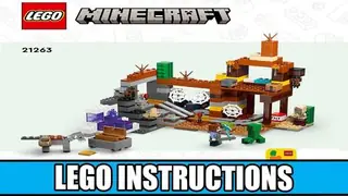 LEGO Minecraft 21263 The Badlands Mineshaft building instructions
