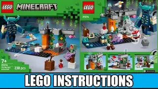 LEGO Minecraft 21274 The Warden Encounter building instructions