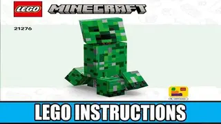 LEGO Minecraft 21276 The Creeper building instructions
