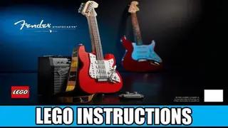 LEGO Ideas 21329 Fender Stratocaster building instructions